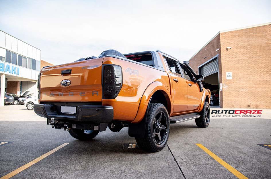 FORD RANGER GD04 MATTE BLACK
